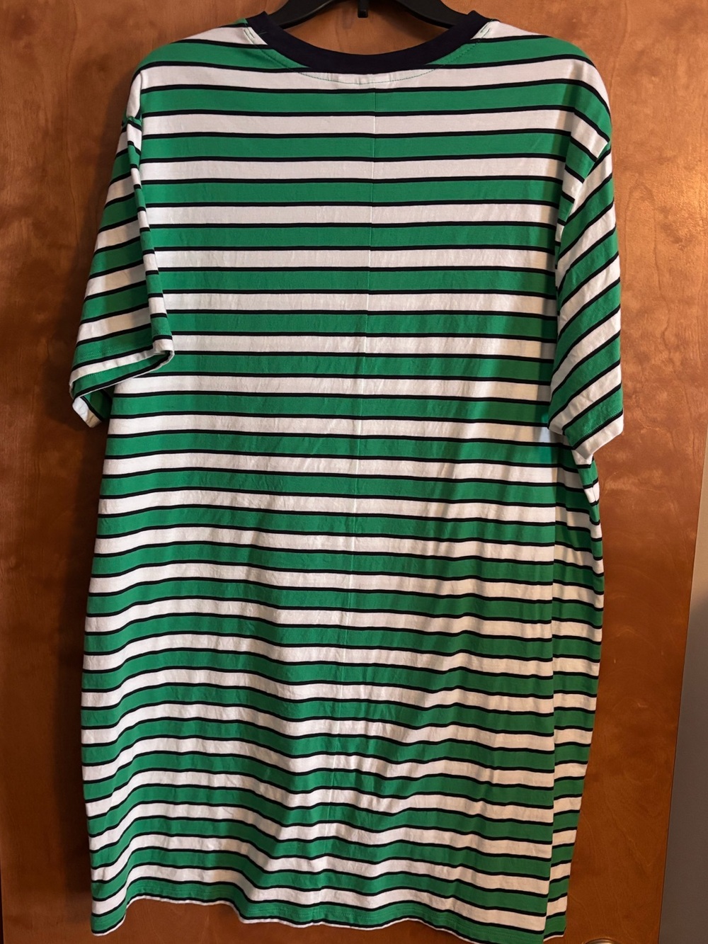 Gap Green and White Striped dress - Picture 2 of 3